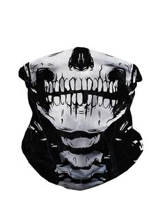 PRICES MAY VARY. One Size Fits Most; skeleton face mask bandanas feature a lightweight and breathable 4 way stretch fabric that fits men, women, and kids; Our face covers have raw edges to maximize stretch and prevent scratching; Fold and create 2 layers for added protection a more snug fit. Dimensions: 20 x 9 inches when laid flat Multi Functional Design; Over 12 ways to wear it; neck mask, face cover, neck gaiter face mask, gator mask, headband, wristband, scarf face mask, balaclava, face cove Skeleton Face Mask, Dani California, Skeleton Mask, Independent Day, Half Skull, Skeleton Face, Rave Mask, Skull Face Mask, Half Face Mask