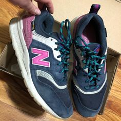 New Balance 997h Classics Sneakers New Balance 997h, Shoes New Balance, New Balance Shoes, Blue Purple, New Balance, Blue And Purple, Athletic Shoes, Color Blue, Women Shoes