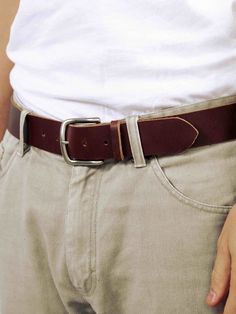 The product:  the whisky belt is agile and soft to touch.  both casual and sophisticated.  this all rounder belt glides well into a suit pant while feeling entirely comfortable wrapped around your casual jeans.    features:  handmade from full grain cow hide with a solid brass buckle.    dimensions:  width - 4cm  length - available in any length    sizing:  to determine your belt size go one size up from your pant size.  for example if you are a pant size 36 you will be a belt size 38. Thick Belt, Suit Pant, Brown Belt, Cow Hide, Brass Buckle, Belt Size, Mens Belts, Casual Jeans, Suspenders