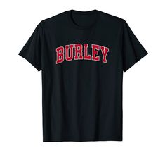 PRICES MAY VARY. Looking for a shirt to represent Burley Idaho? Whether it's for a sports event like softball football baseball soccer basketball or maybe you just love Burley ID this athletic sports design is perfect for any occasion. This vintage Burley ID college university stlye block letter in red color and white outline design with a lightly distressed worn & aged retro look makes it a perfect gift idea travel souvenir or hometown shirt. Lightweight, Classic fit, Double-needle sleeve and bottom hem Burley Idaho, Outline Design, Sports Event, Texture Graphic Design, Vintage University, Outline Designs, College University, Athletic Sports, Travel Souvenirs