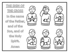 Catholic sign of the cross free | TPT Sign Of The Cross Catholic, Sign Of The Cross, Cross Crafts, Class Ideas, Holy Trinity, Free Resources, Teachers Pay Teachers, The Cross, Sunday School