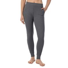 You'll love the cozy style of these Women's Cuddl Duds® Cozy Stretch Thermal Leggings.Click on this WOMEN'S GUIDE to find the perfect fit and more!You'll love the cozy style of these Women's Cuddl Duds® Cozy Stretch Thermal Leggings. Click on this INTIMATES & SLEEPWEAR GUIDE to find the perfect fit and more!FEATURES Midweight warmth rating No closure - pull-on styling 2 pockets Unlined Not at all sheer Cozy waffle constructionFIT & SIZING Body hugging Elastic waistband Midrise sits on the high h Super Soft Winter Loungewear Bottoms, Winter Loungewear Snug Bottoms, Cozy Winter Leggings For Loungewear, Cozy Bottoms For Relaxation, Super Soft Comfortable Bottoms For Leisure, Comfy Winter Bottoms For Relaxation, Comfortable Super Soft Bottoms For Leisure, Comfy Bottoms For Winter Relaxation, Cozy Super Soft Bottoms For Relaxation