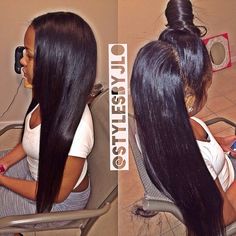 Vixen. Love and Simpe. Love your boards by the way! They are great!!!! Fav Hairstyles, Indian Human Hair, Peruvian Hair, Straight Human Hair, Hair Envy, Silky Hair