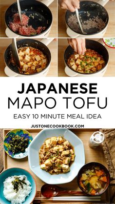 japanese mapo tofu is an easy and delicious meal