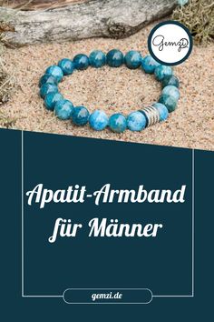 Entdecke unser einzigartiges Apatit-Armband für Männer! 💎 Hol dir jetzt das perfekte Accessoire für deinen täglichen Look. #armband #männer #edelsteine #stilvoll