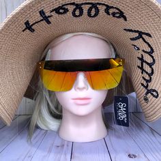 These Are Ready For The Beach Or Everyday Wear!! Add A Hat Or Swimsuit To Complete The Look! New In Box Superawesome106 Brand I Ship Same Or Next Day Unless Way From Home! Thanks For Looking! Yellow Shield Sunglasses With Uv Protection For Summer, Casual Shield Sunglasses For Summer Outdoor, Casual Shield Sunglasses For Streetwear, Casual Gold Shield Sunglasses For Summer, Yellow Shield Sunglasses With Gradient Lenses For Summer, Trendy Yellow Shield Sunglasses With Uva Protection, Yellow Sunglasses With Uv Protection For Summer, Yellow Sunglasses For Summer Outdoor Activities, Trendy Yellow Shield Sunglasses With Gradient Lenses