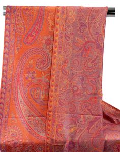 Orange Pashmina Scarf for Women Festival Scarves Wedding - Etsy Red Pashmina Shawl For Wedding, Red Pashmina Dupatta For Wedding, Red Pashmina Shawl With Pallu, Red Jamawar Pashmina Shawl For Wedding, Red Bohemian Shawl With Pallu, Red Shawl Scarves For Festivals, Red Pashmina Dupatta Scarf, Red Shawl Scarf For Weddings, Red Jamawar Shawl Scarf