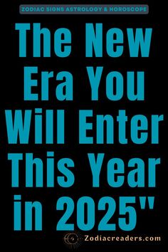 the new era you will enter this year in 205