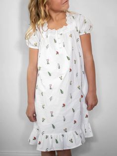 Floral Poplin Nightgowns – Heirloom Art Co. Midsummer Traditions, Cotton Nighties, Nightgown Sets, Cotton Nightgown, Sleepwear & Loungewear, Mother And Daughter, Daughter Gifts, The Land, Cotton Poplin