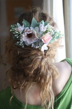 Eucalyptus crown greenery dried flower hair vine baby breath | Etsy Eucalyptus Crown, Succulent Hair, Baby Breath Flower, Baby Breath Flower Crown, Flower Garland Hair, Crown Bridal Hair, Flower Girl Tiara, Floral Hair Piece, Pink Flower Headband