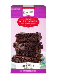 organic miss jones brownie mix