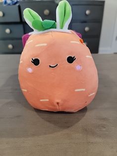 Food Squishmallows, Rare Squishmallows, Bunny Ear, Candy Corn, Shop Wallpaper, Green Orange, Doll Accessories, Crate And Barrel, Green And Orange