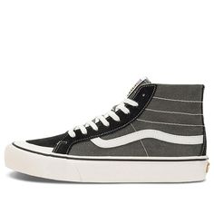 Vans SK8-HI 138 Decon VR3 SF 'Gray Black White' VN0A4BX71KP (SNKR/Skate/Unisex/Non-Slip/High Top/Wear-resistant) Gray Mid-top Casual Skate Shoes, Casual Gray Mid-top Skate Shoes, Gray Vans Casual Sneakers, Gray Casual Skate Shoes For Streetwear, Gray Casual Vans Sneakers, Casual Gray High-top Skate Shoes, Casual Gray Vans Sneakers, Sporty Gray High-top Canvas Sneakers, Sporty Gray High-top Sneakers