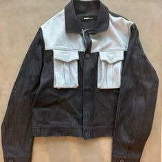 By A Thai Brand. Super Unique. It Was Worn Once For Photos, The Wrinkles Are From Storage. Size S/M Men’s Margiela Undercover Vetements Helmut Lang Cotton Denim Jacket With Multiple Pockets For Work, Fall Denim Outerwear With Multiple Pockets, Winter Utility Denim Jacket With Patch Pockets, Winter Utility Denim Jacket With Multiple Pockets, Winter Denim Utility Jacket With Multiple Pockets, Denim Outerwear With Multiple Pockets For Work, Utility Denim Jacket With Flap Pockets For Winter, Urban Denim Jacket With Multiple Pockets For Fall, Denim Blue Jacket With Multiple Pockets For Fall