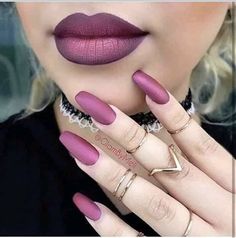 Match Nails, Matching Nails, Fast Nail, Eyes Eyeliner, Cute Nail Polish, Lipstick For Fair Skin, Lipstick Nails, Nagellack Trends, Lips Nails