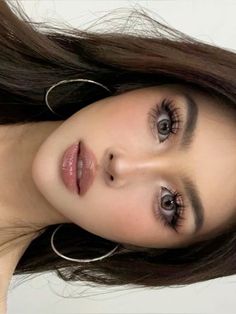 Cutest Makeup Looks, Douyin Glam Makeup, Earth Tone Makeup Looks, Douyin Make Up, Vietnamese Makeup, Make Up Brown Eyes, Makeup Ala Korea, Doe Eye Makeup, Makeup Asia