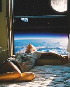 Space Love Aesthetic, Space Girl Aesthetic, Exploration Art, Cosmic Art, Space Girl, Escape Reality