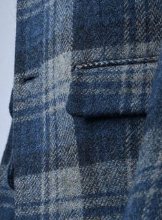 Make brilliant modernity in your fashion with additional flawlessness in your tweed collection. Tailored with pure wool fabric, our Harris Tweed Blue Tartan Jacket is woven in a checks pattern with various shades of fresh and crisp blue color that shows clear signs of prosperity in your look. In addition, this custom-made piece is a great partner for your winter celebrations or casual work wear, which will spruce up your appearance. So wear our fabulous piece that presents itself with a bounty o Plaid Wool Tweed Jacket For Tailoring, Plaid Wool Tweed Jacket With Welt Pockets, Timeless Plaid Wool Outerwear, Blue Tailored Tweed Outerwear, Tailored Blue Tweed Outerwear, Plaid Tweed Outerwear With Welt Pockets, Tailored Blue Wool Tweed Jacket, Blue Wool Tweed Jacket For Fall, Classic Blue Tweed Outerwear