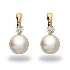 Vintage Style Wedding Rings, Real Pearl Earrings, Fancy Earrings, Diamond Jewelry Designs, Pearl Jewelry, Fashion Earrings, Diamond Jewelry, Gold Jewelry