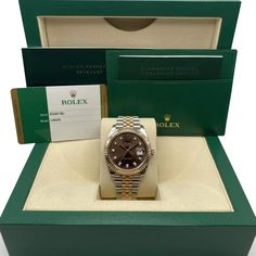 Rolex Datejust 41 126331 Steel Rose Gold Chocolate Diamond Dial Watch B&P 2017 | eBay Gold Chocolate, Chocolate Diamond, Chocolate Diamonds, Rolex Models, Men Model, Watch Box, Rolex Datejust, Luxury Watches, Accessories Watches