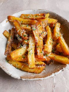 Parmesan Fries Recipe, Garlic Parmesan Fries, Make Garlic Butter, Parmesan Fries, Small Oven, Egg Dishes, Baked Garlic, Garlic Butter Sauce, Baked Fries