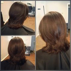 Color, cut,  layers,  blowout Heather Gardens, Haircuts For Medium Length Hair, Shag Haircuts, Hairstyles For Girls