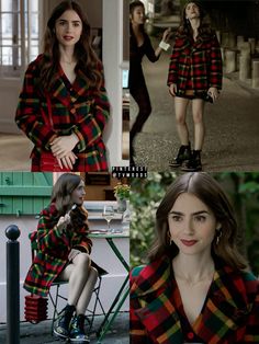 #emilyinparis #lillycollins #emilycooper #emilyinparisoutfits #emilyoutfits #lilycollinsoutfits #netflix #moda #fashion #style #outfits #seriesoutfits Paris Fashion Outfits, Emily Outfit, Emilyinparis Outfits, Emily Cooper, Fashion Style Outfits