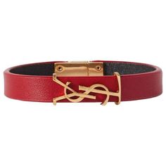 Never Used, Comes With Box. Length When Open Size M 19.5cm-7.5" Width 1cm-0.5 Saint Laurent Opyum Leather Bracelet Claret Leather (Calf), Gold-Tone Metal Push Clasp Fastening Comes With Dust Bag And Presentation Box Designer Color: Rouge Eros Made In Italy Adjustable Rectangular Leather Bracelet In Luxury Style, Luxury Rectangular Leather Bracelet, Luxury Adjustable Rectangular Leather Bracelet, Elegant Rectangular Leather Bracelet, Designer Leather Jewelry For Gift, Elegant Red Leather Bracelets, Designer Leather Jewelry As A Gift, Luxury Red Leather Jewelry, Elegant Red Leather Bracelet