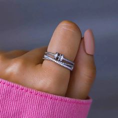 Pretty, classy, and comfortable, this anxiety release ring spins very smoothly and is built to console anyone with fidgeting urges. With a meaningful message card included, it makes for a perfect gift for oneself or anyone who may need it.💖 ITEM SPECIFICS: -Material: S925 Sterling Silver -Size: adjustable from 6-11 -Free Gifts: Black velvet bag, jewelry polish cloth 🎁 Recipient: daughter, granddaughter, wife, sister, mother, grandmother, BFF, etc. 🎉 Occasion: Thanksgiving Day, Birthday, Chris Spinning Rings, Fidget Rings, Beaded Cross, Spinner Rings, Beaded Rings, Message Card, Free Jewelry, Adjustable Rings, Unique Rings