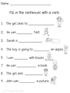 worksheet for beginning and ending the sentences in english with pictures on it