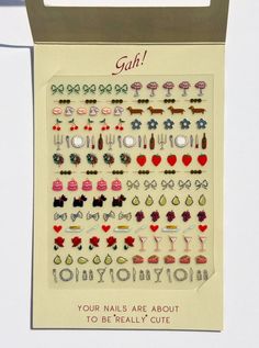 Nail Art Stickers - Gah! – Lisa Says Gah Miami Nails, Holiday Nail, Set The Table, Lisa Says Gah, Holiday Prints, Art Stickers, Nail Art Stickers, Holiday Nails, Nail Stickers