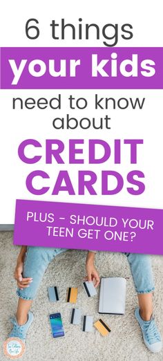 Kids Credit Card, Functional Life Skills, Credit Education, Add Kids