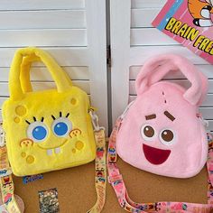 Spongebob Oc, Brooklyn Outfit, Sewing Soft Toys, Cute Happy Quotes, Barbie Dress Fashion, Hello Kitty Cake, Plush Backpack, Disney Bag