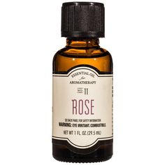 Aromas can do wonders for your well-being and psychological health, so infuse your home with the scent of Rose Essential Oil. Scented with the smell of rose, this oil can be added to your favorite oil burner in living rooms, bedrooms, and offices. Pour a small amount of oil into the burner's basin, light the candle below, and enrich your life with therapeutic wonder!       Bottle contains 1 fluid ounce. Relaxing Essential Oils, Ylang Ylang Flower, Ylang Ylang Essential Oil, Bergamot Essential Oil, Grapefruit Essential Oil, Rose Essential Oil, Oil Burner, Print Coupons, Fragrance Diffuser