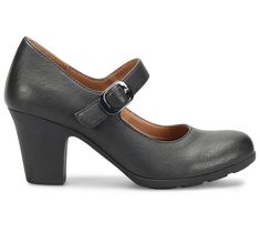 Step out in style with the Eurosoft mid heel mary jane pump. Featuring an adjustable buckle and a rounded toe, this seasonless shoe is perfect for any occasion. From Eurosoft. Mary Jane Heels With Heel Loop For Work, Mary Jane Heels With Round Toe And Heel Tab, Mary Jane Heels With Buckle Closure For Work, Mary Jane Heels With Round Toe, Mary Jane Closed Toe Heels For Work, Round Toe Court Shoes With Buckle Closure For Work, Closed Toe Mary Jane Heels For Work, Mary Jane Heels With Round Toe For Work, Mary Janes With Padded Heel For Work