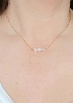 A beautiful dainty rose quartz and gold plated necklace, doesn't tarnish easily! This style of necklace looks great at 16" gracing the collarbone and also has an extender up to 17.5".   Rose quartz is the crystal of love, enhancing self love as well as attracting and radiating love. Gold Rose Quartz Crystal Necklaces, Delicate Pink Rose Quartz Necklace, Dainty Rose Quartz Gold Jewelry, Delicate Rose Quartz Crystal Necklace In Rose Gold, Adjustable Gold Rose Quartz Crystal Necklace, Delicate Rose Gold Crystal Necklace With Rose Quartz, Dainty Rose Gold Crystal Necklace, Delicate Rose Gold Rose Quartz Crystal Necklace, Dainty Adjustable Rose Quartz Necklaces