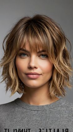 Trendy Short Layered Haircuts for Layered Lob (Long Bob) 🌈 Short Curly Cuts, Layered Lob, Trendy Bob Hairstyles, Shaggy Bob, Short Hair Lengths, Long Layered Haircuts, Short Layered