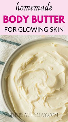 Achieving glowing, soft, and hydrated skin doesn’t have to involve expensive products filled with synthetic ingredients. With a few simple, natural ingredients, you can create your own luxurious body butter at home. This guide will walk you through the benefits of DIY body butter and provide an easy recipe for the best homemade body butter for glowing skin! Best Butters For Skin, Body Butter Ingredients, Body Butter With Beeswax Recipe, Diy Body Products Recipes, Home Made Body Lotion Recipe, Homemade Shea Butter Lotion, Diy Skin Care Recipes Moisturizer Homemade Body Butter, Diy Body Moisturizer