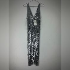 Questions? Leave A Comment Below! Silver Midi Dress, Zara Dresses, Leave A Comment, Sequin, Midi Dress, Zara, Womens Dresses, Silver, Women Shopping