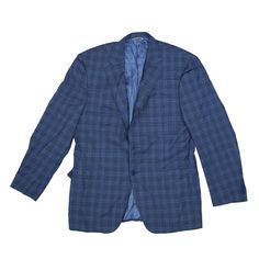 Canali Mens Navy Blue Plaid Notch Lapel Wool Front 2 Button Jacket Blazer 50r 100% Wool. Mens Euro Size 50r. See Measurements To Ensure A Quality Fit. New Without Tags. Why Shop With Us?Customer Service Is Our #1 Priority Excellent Pricing Excellent Feedback Quality Assurance Fast Shipping Feedbackif You Are Completely Satisfied With Your Purchase Please Leave Us Positive Feedback. If There Is An Issue With Your Order, Please Understand We Are Human And We Do Make Mistakes. Please Send Us A Message And Give Us A Chance To Resolve Before Returning Or Opening A Dispute With . Shipping Policywe Will Ship Almost All Items Within 1 Business Day. All Items Ship From Kansas City Mo An Blue Sport Coat With Button Closure For Work, Classic Blue Blazer With Button Closure, Blue Suit With Button Closure And Flat Front, Blue Single-button Wool Outerwear, Blue Wool Blazer With Button Closure, Blue Single Button Sport Coat For Business, Blue Single Button Sport Coat For Business Casual, Blue Sport Coat With Notch Lapel And Welt Pockets, Blue Notch Lapel Sport Coat For Business