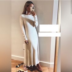 Limited Time Sale New With Tag Size M No Measurements/ No In Real Life Photos Price Is Firm 2298/475 Zara Knit Dress, Zara Embroidered Dress, Chenille Dress, Midi Knit Dress, Real Life Photos, Zara Printed Dress, Zara Midi Dress, Brown Midi Dress, Retro Style Dress