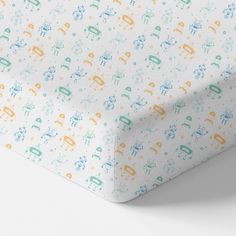 Norani Baby Crib Sheet- Robots Robby The Robot, Organic Crib Sheets, Best Crib, Soft Bed Sheets, Help Baby Sleep, Organic Cotton Sheets, Toddler Mattress, Crib Bumper, Baby List