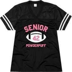 Powderpuff Football, Powder Puff Football, High School Games, Football Girlfriend, School Games, Jersey Sweatshirt, Bachelorette Shirts, Football Mom, Powder Puff