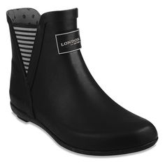 London Fog Piccadilly Women's Chelsea Waterproof Rain Boots, Black Portland Outfits, Christian Fits, Seattle Rain, Rain Outfit, Rain Rain, Boating Outfit, Minimalist Shoes, Womens Rain Boots