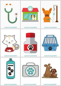 an image of different types of dogs and cats