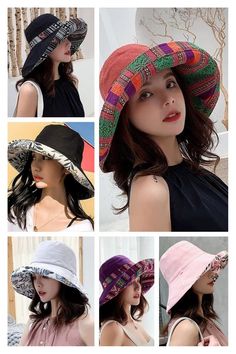 Made with cotton for breathability and all-day comfort, this lightweight hat’s material keeps you cool under the sun. Messy Bun Hat Crochet Pattern, Chemo Head Scarf, Chemo Hair, Knitting Patterns Free Hats, Painted Hats, Style Steampunk, Crazy Hats, Crochet Hat Free, Summer Hats For Women