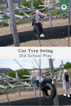 Car Tyre Swings Tire Swing, Car Tyre, Wooden Swings