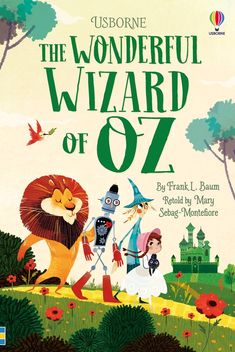 the wonderful wizard of oz is featured in this children's book