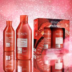 Dream Big, Dream Redken with a giftable, limited edition holiday set that includes the Frizz Dismiss Shampoo and Conditioner ($70 VALUE) that detangles, smooths and controls frizz. FRIZZ DISMISS SHAMPOO (500mL) Prescribed for frizz protection, the sulfate and sodium chloride-free Redken Frizz Dismiss Shampoo is a gentle anti-frizz shampoo. Formulated with Redken's Smoothing Complex containing Babassu Oil that works to moisturize, detangle, and protect hair from frizz while providing enhanced smo Redken Frizz Dismiss, Best Shampoo And Conditioner, Anti Frizz Shampoo, Best Shampoo, Babassu Oil, Sodium Chloride, Diy Advent Calendar, Anti Frizz, Good Hair