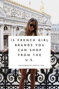 Shop like a Parisian at these 15 stores — all shipping to the U.S. (With many offering free shipping along with the flirty sweaters, striped tees, wide-legged denim, and more.) French Clothing Brands, French Wardrobe, French Lifestyle, Parisienne Chic, Parisian Chic Style, French Outfit, Jeanne Damas, French Girl Style